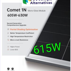 Painel Fotovoltaico Aiko 615W